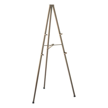 Quartet® Tripod Display Easel, 72" High, Steel, Bronze freeshipping - TVN Wholesale